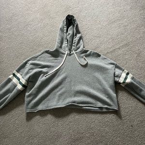 Crop top hoodie